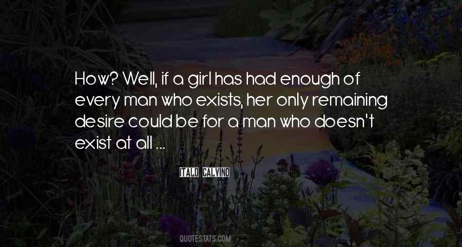 For A Man Quotes #1437340