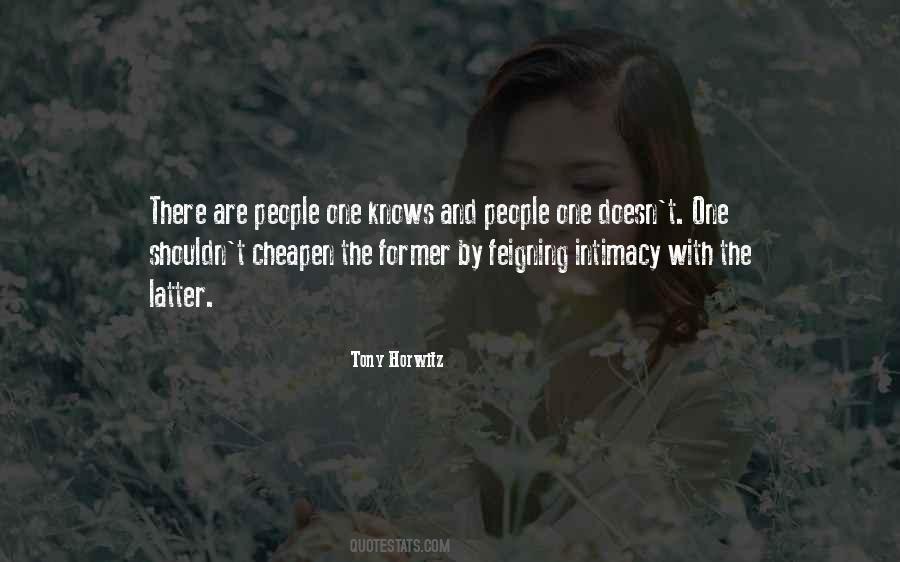 Friendship Intimacy Quotes #1849917