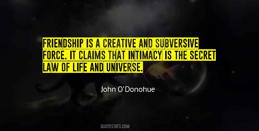 Friendship Intimacy Quotes #767874