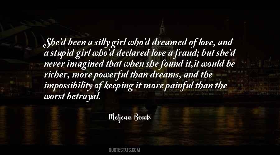 Dreams Of A Girl Quotes #622020