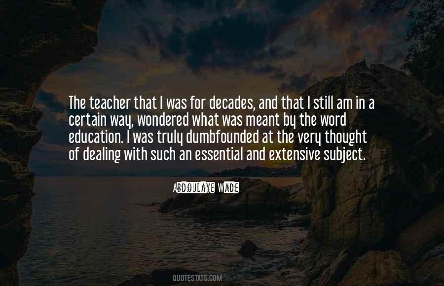 For A Teacher Quotes #100974