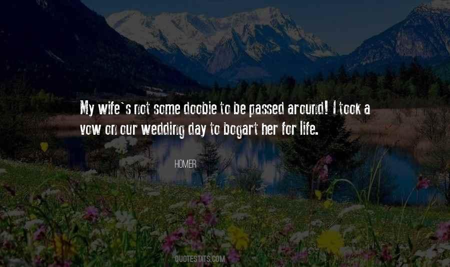 For A Wife Quotes #127529