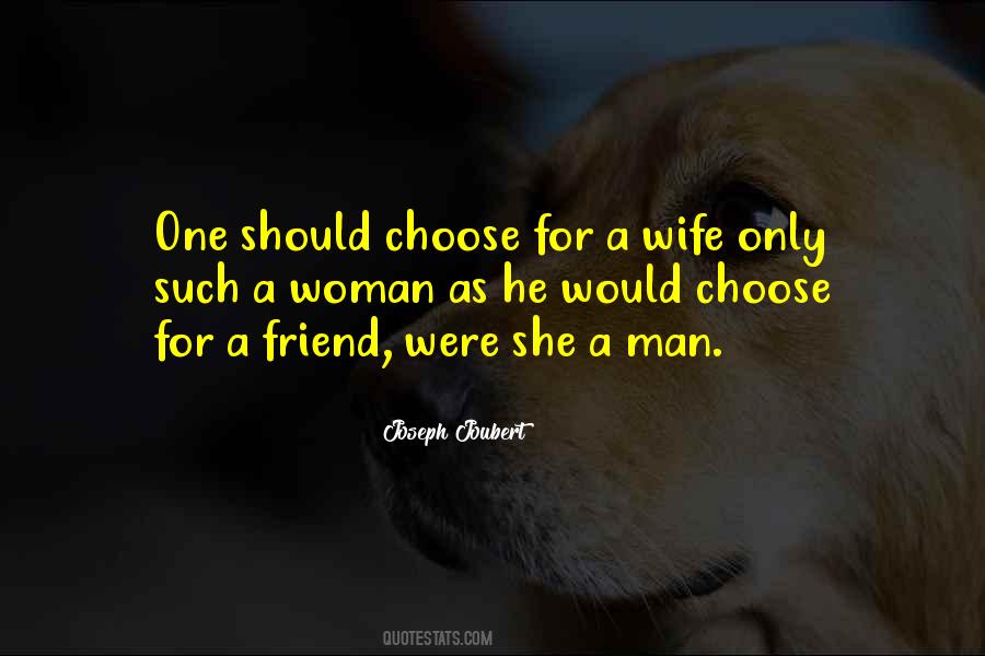 For A Wife Quotes #1622290