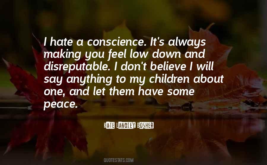 Whenever You Feel Low Quotes #1437193