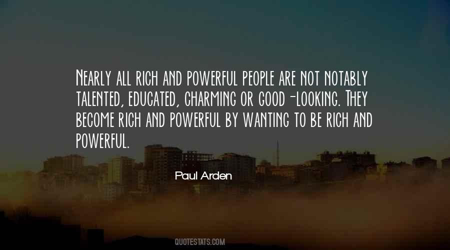 To Be Rich Quotes #1810289