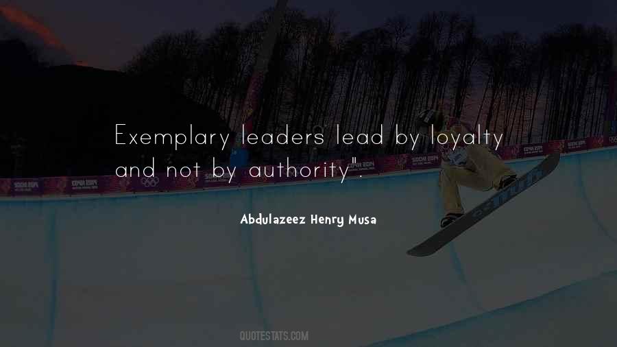 Lead By Quotes #241684