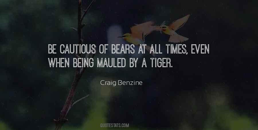Be A Tiger Quotes #1813478