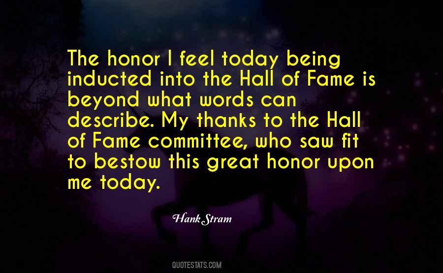 Honor Words Quotes #1303786