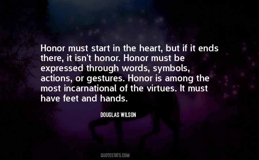 Honor Words Quotes #828205