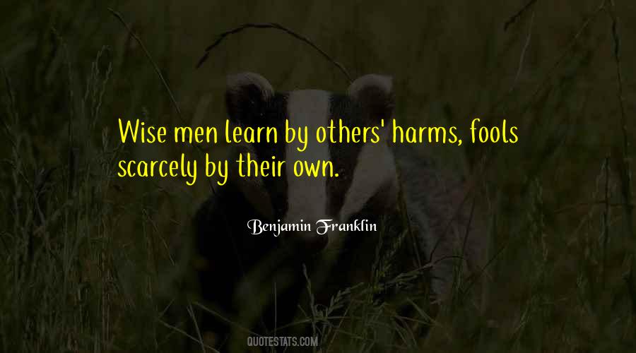 Quotes About Harms #707117