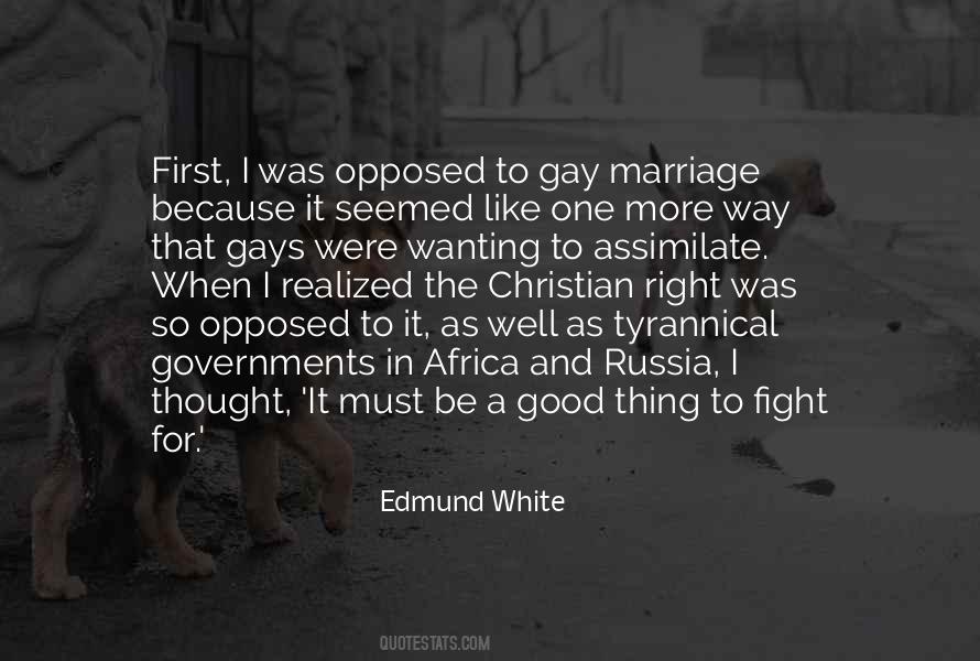 For Gay Marriage Quotes #330102