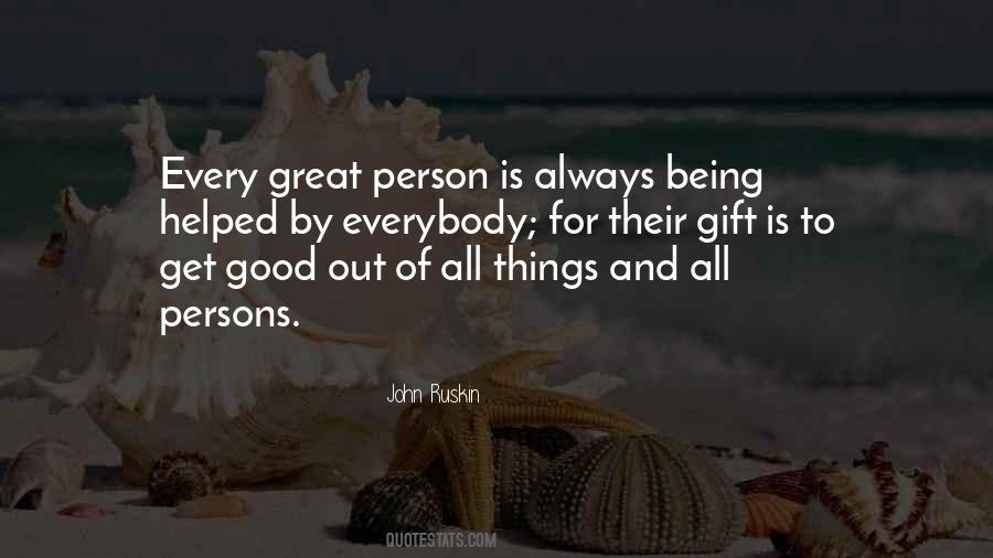 For Good Person Quotes #231465
