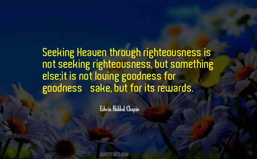 For Goodness Sake Quotes #306553