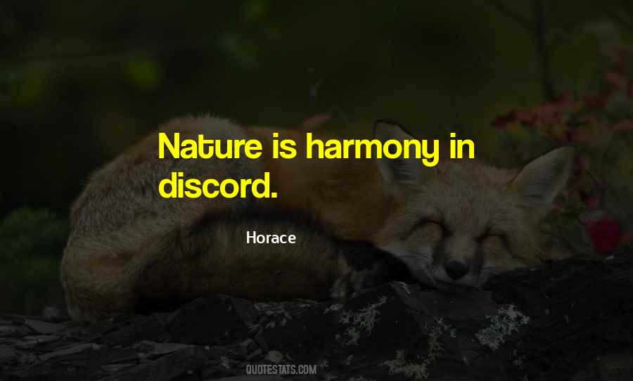 Quotes About Harmony In Nature #229902