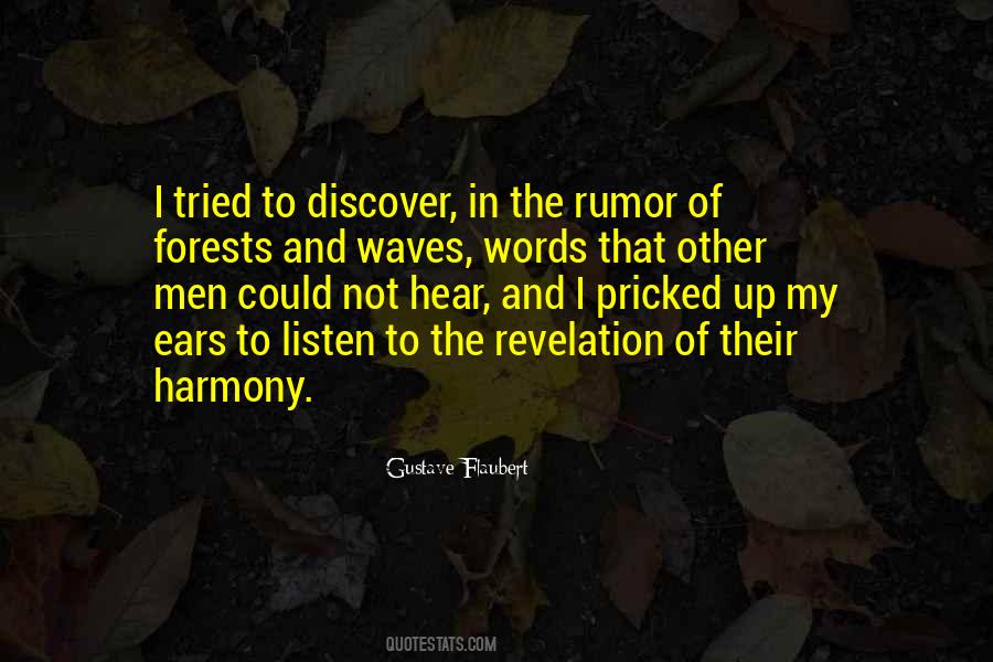 Quotes About Harmony In Nature #379244