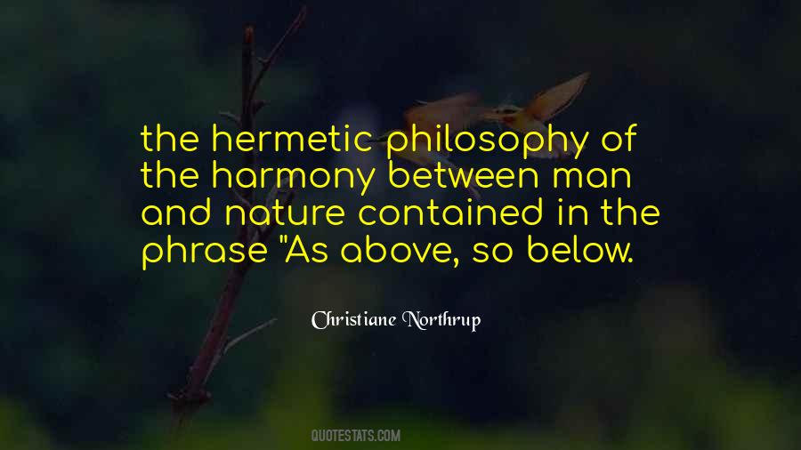 Quotes About Harmony In Nature #772636