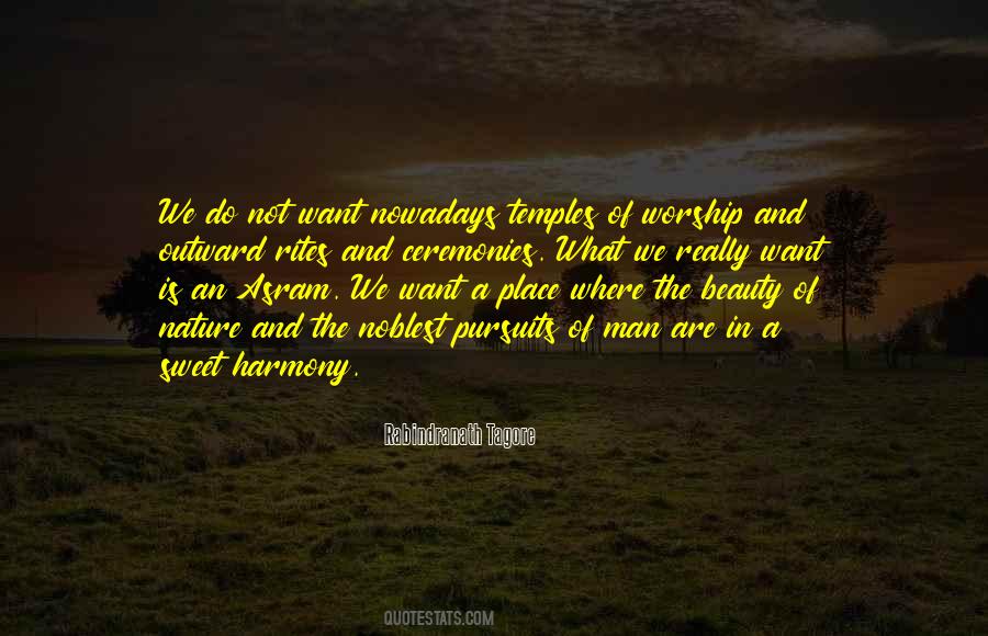 Quotes About Harmony In Nature #887106