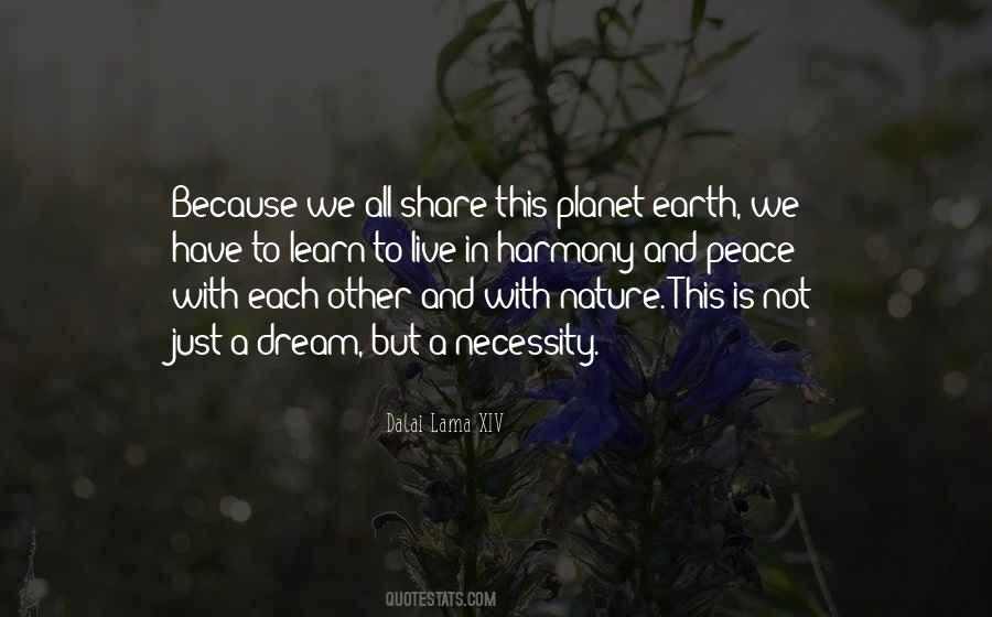 Quotes About Harmony In Nature #972575