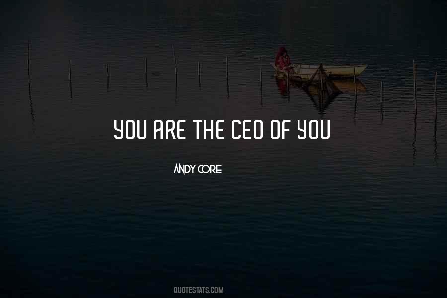 Ceo Of Quotes #1596620