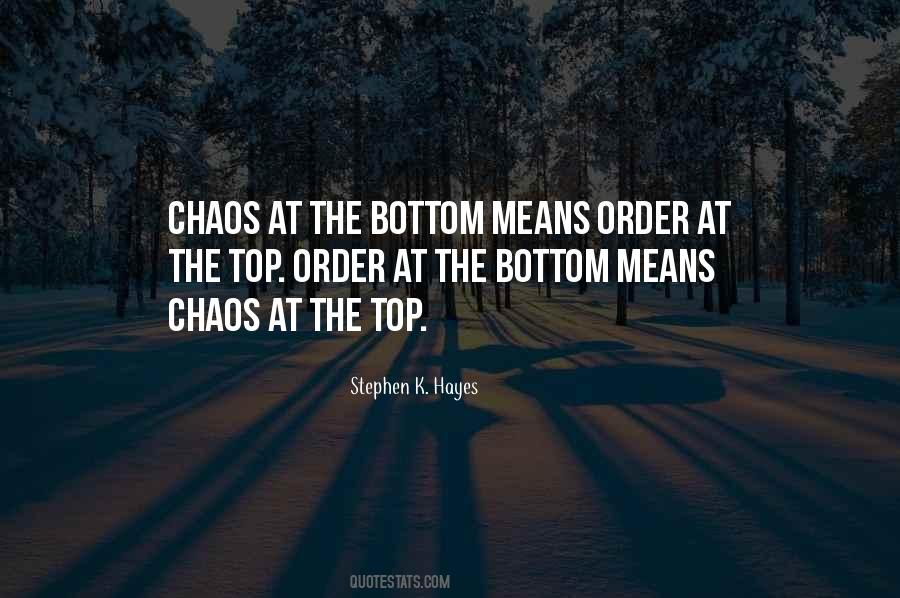 Order Chaos Quotes #1004212