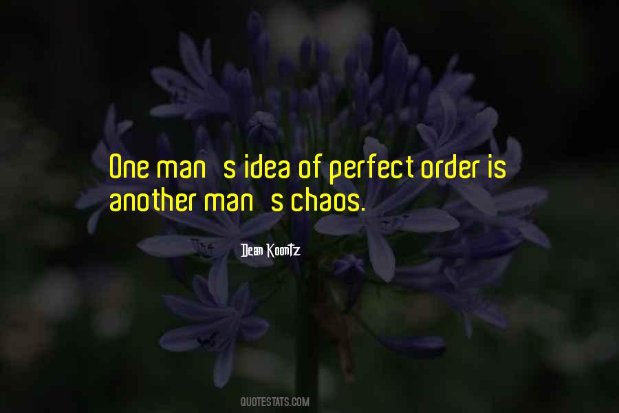 Order Chaos Quotes #690097
