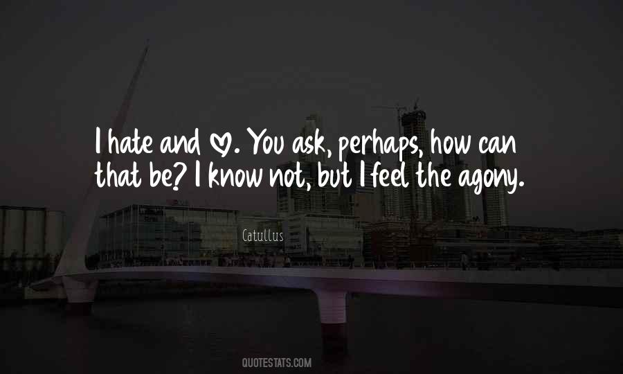 How Can I Hate You Quotes #1607920
