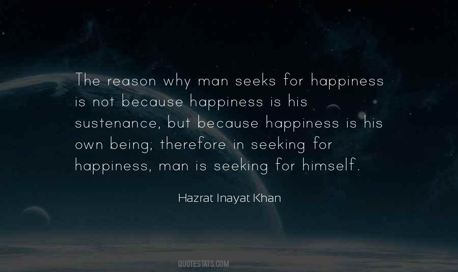 For His Happiness Quotes #176058