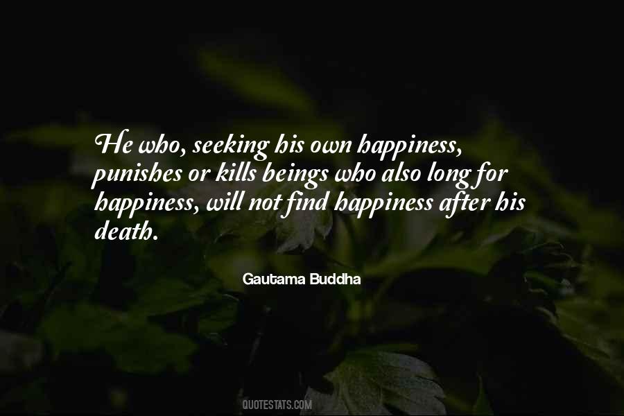 For His Happiness Quotes #442106