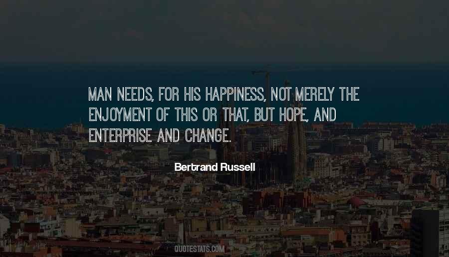 For His Happiness Quotes #683308
