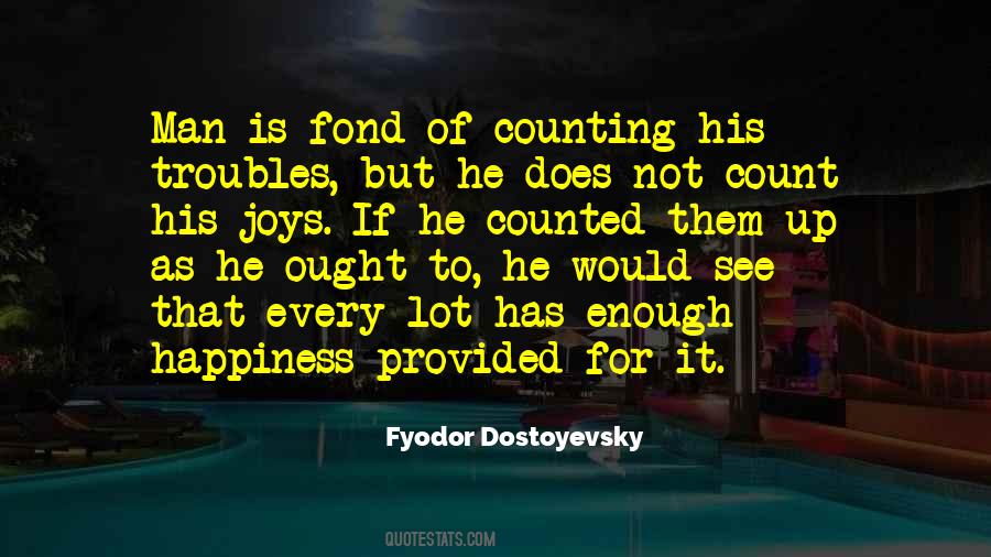 For His Happiness Quotes #953683