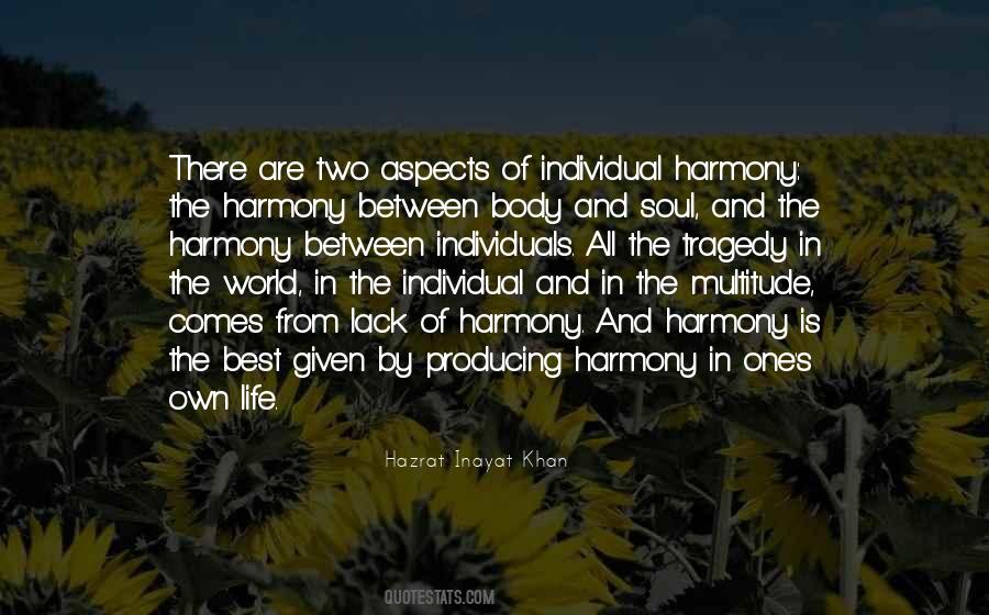 Quotes About Harmony In Life #612354