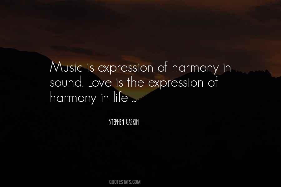 Quotes About Harmony In Life #861698