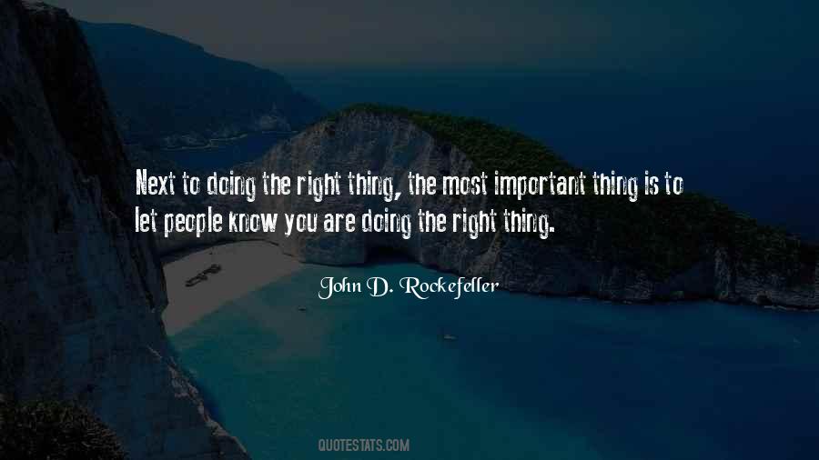 You Are Doing The Right Thing Quotes #1832178