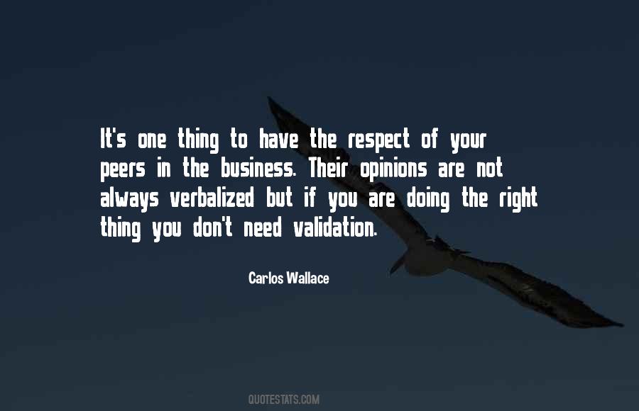 You Are Doing The Right Thing Quotes #976144