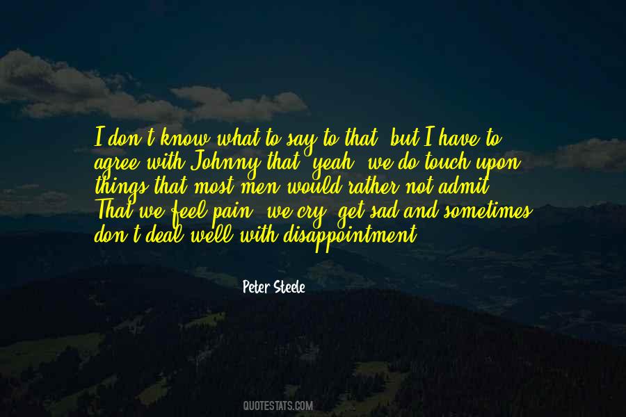 Sometimes We Cry Quotes #677110