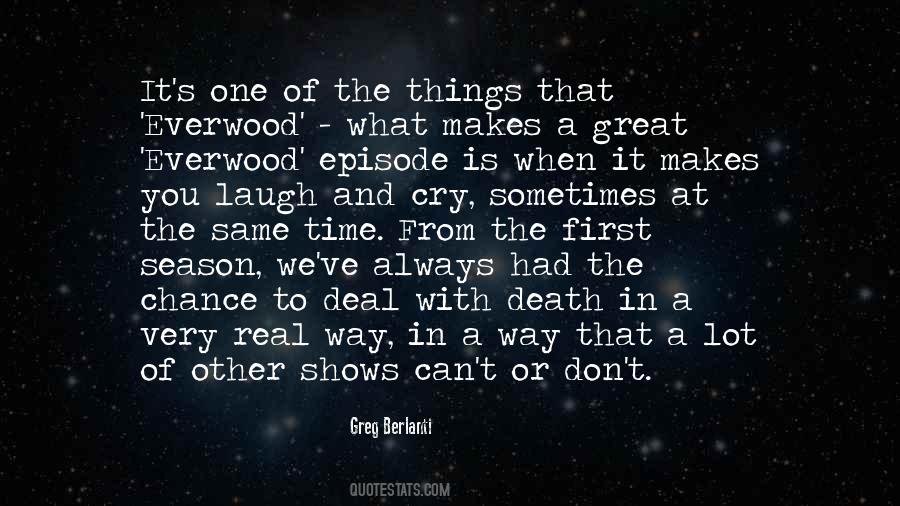 Sometimes We Cry Quotes #957201