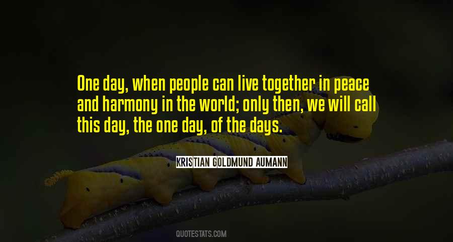 Quotes About Harmony Day #1746204