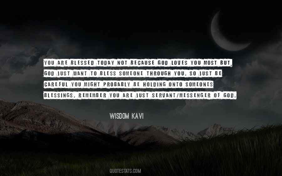 Just Blessed Quotes #322162