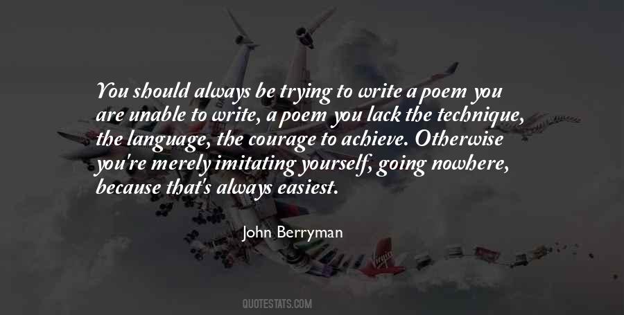 Courage Poetry Quotes #1561909