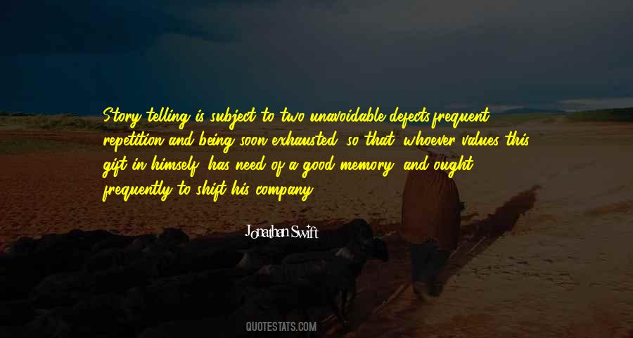 Gift Memory Quotes #1693725
