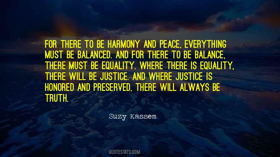 Quotes About Harmony And Peace #1762165