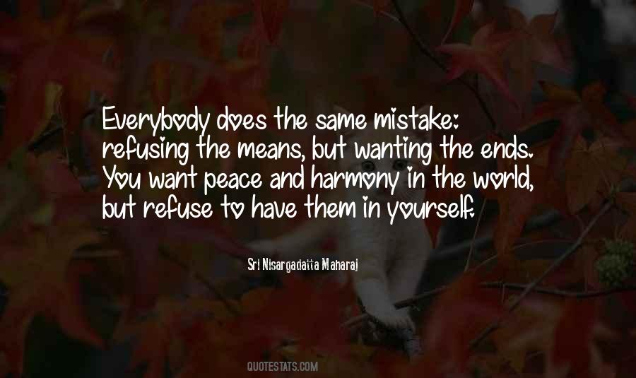 Quotes About Harmony And Peace #418554