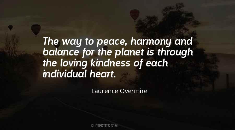 Quotes About Harmony And Peace #667690