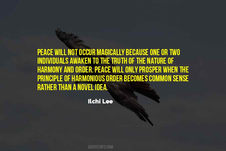 Quotes About Harmony And Peace #708989