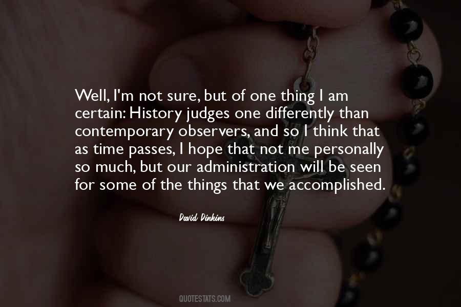 One Sure Thing Quotes #1402210