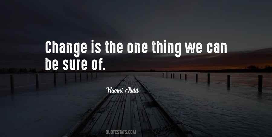 One Sure Thing Quotes #1429348