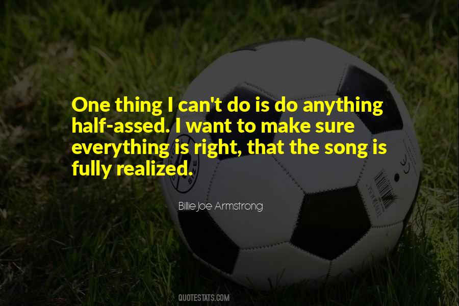 One Sure Thing Quotes #1459007