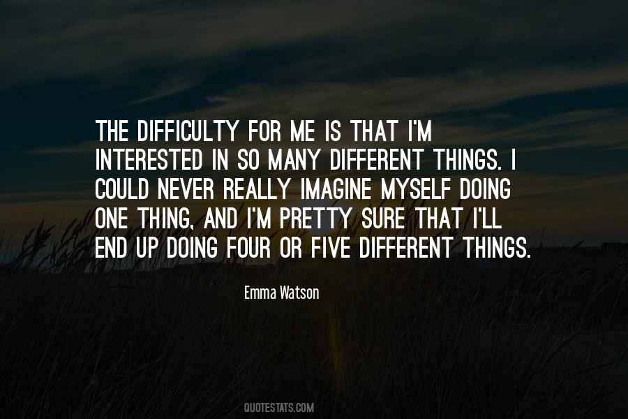 One Sure Thing Quotes #1566706