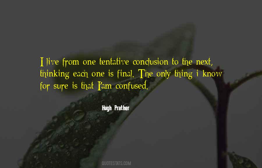 One Sure Thing Quotes #813461