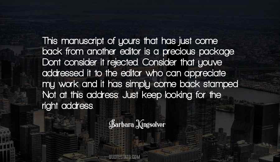 Appreciate My Work Quotes #448809